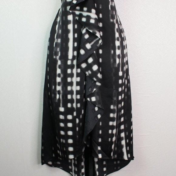 Banana Republic Ruffle Neckline Hi Lo Dres… - Picture 5 of 14